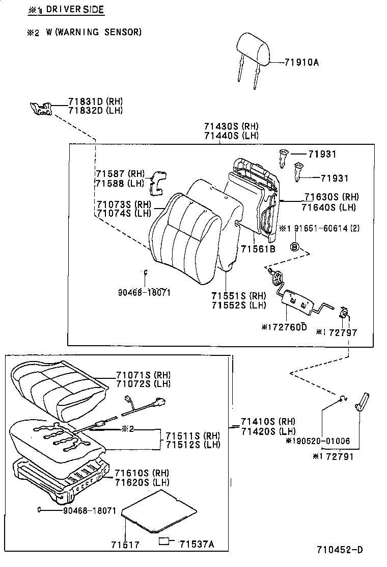  4RUNNER |  SEAT SEAT TRACK