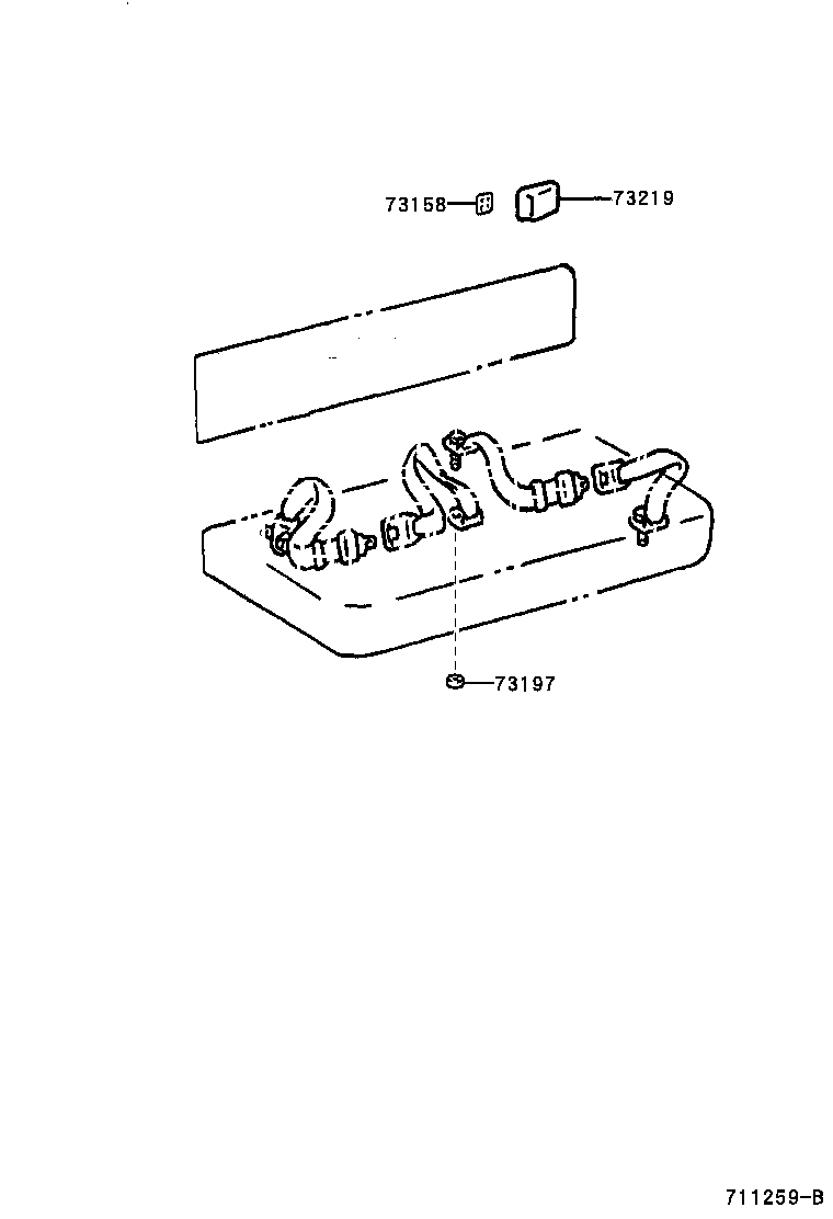  LAND CRUISER 80 |  SEAT BELT