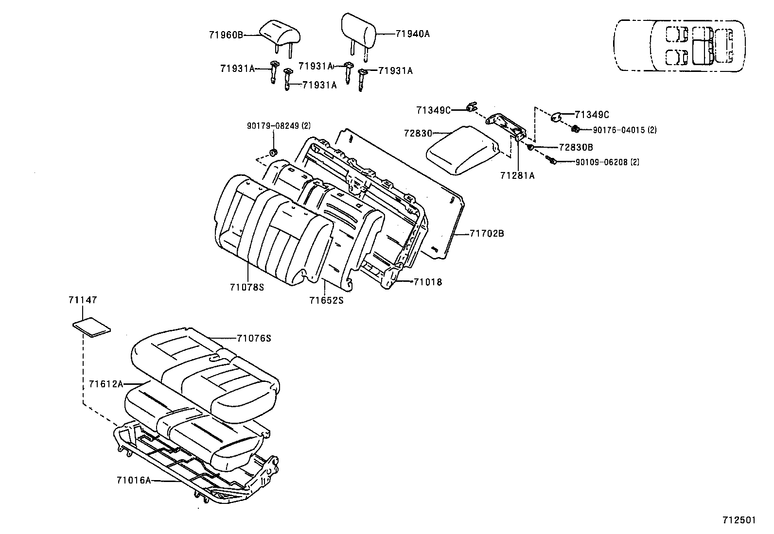  LX470 |  SEAT SEAT TRACK