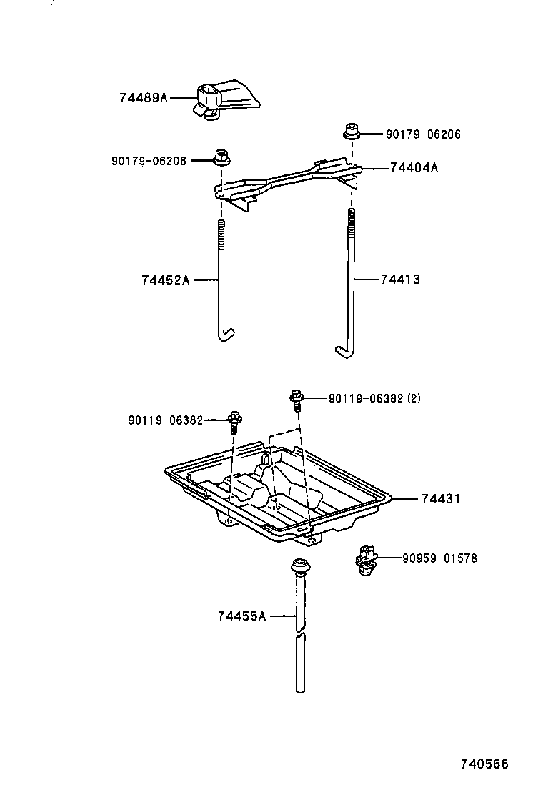  IS200 300 |  BATTERY CARRIER