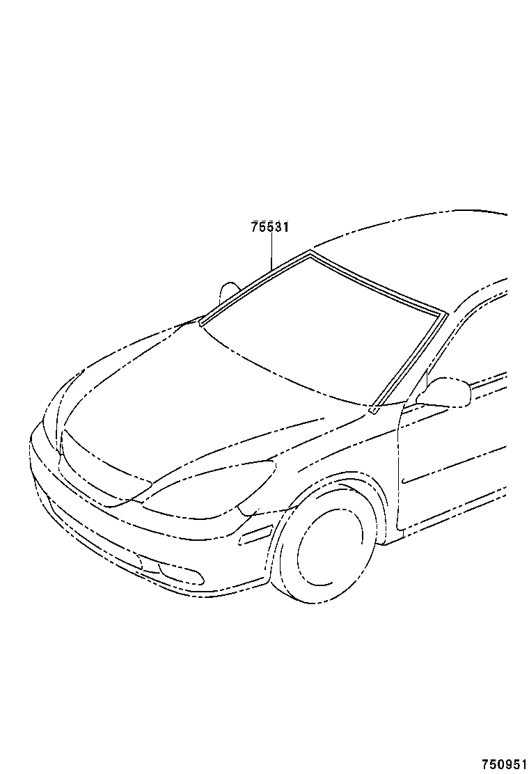  ES300 |  FRONT MOULDING