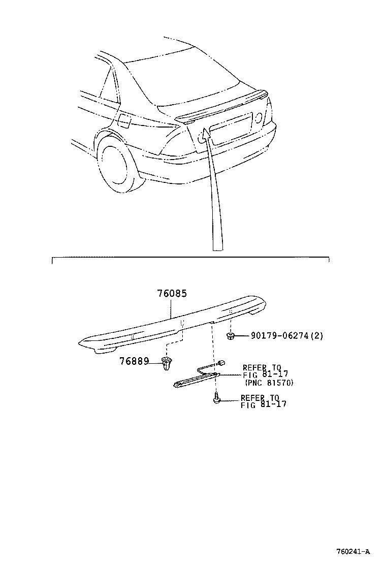  IS200 300 |  MUDGUARD SPOILER