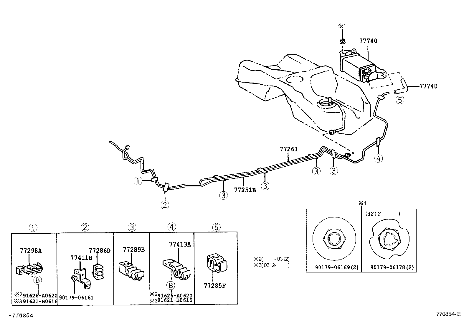  GS300 430 |  FUEL TANK TUBE