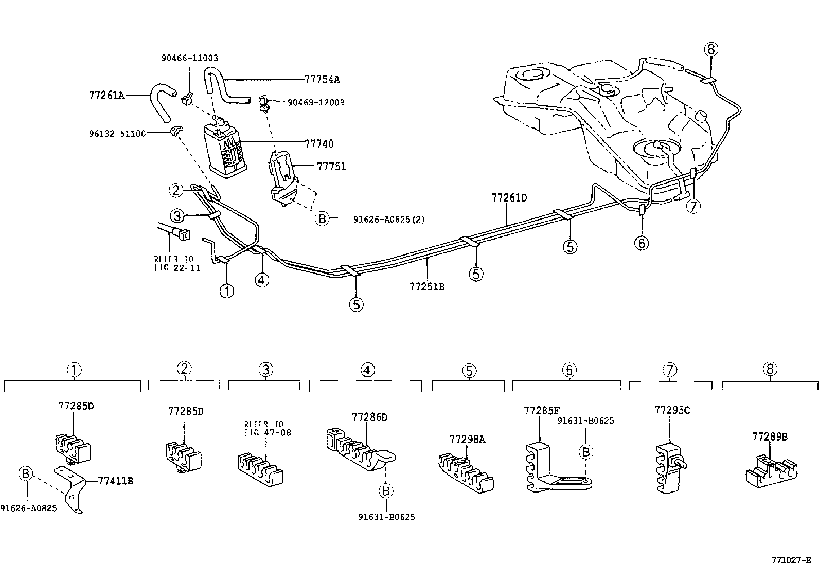  ES300 |  FUEL TANK TUBE