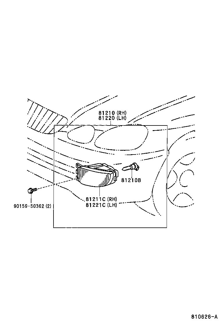  GS300 430 |  FOG LAMP