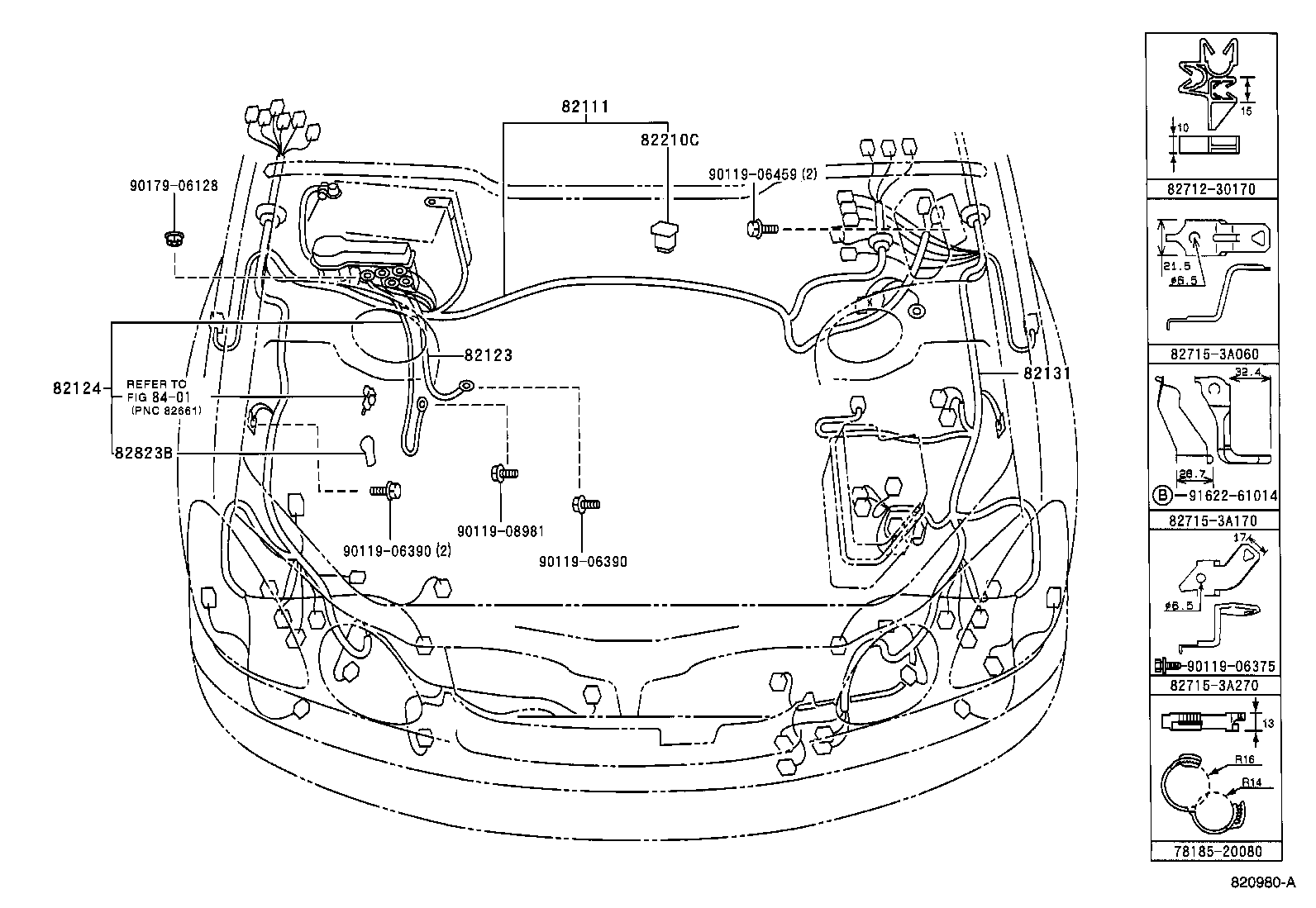  GS300 430 |  WIRING CLAMP