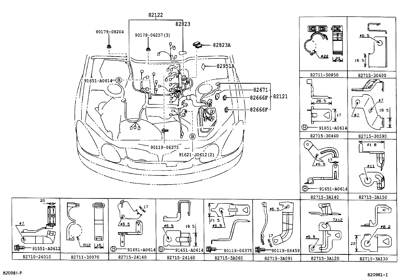  GS300 430 |  WIRING CLAMP