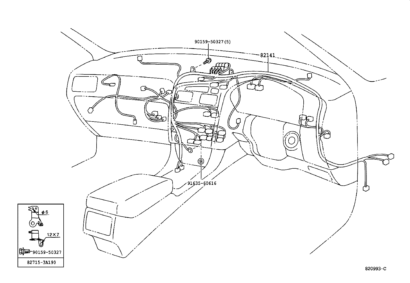  GS300 430 |  WIRING CLAMP