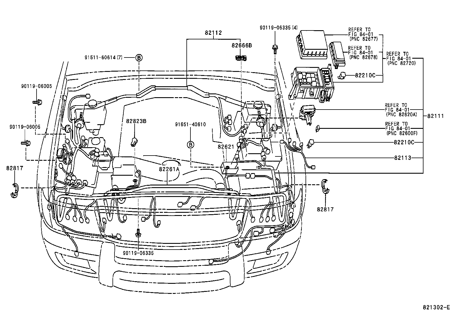  LX470 |  WIRING CLAMP