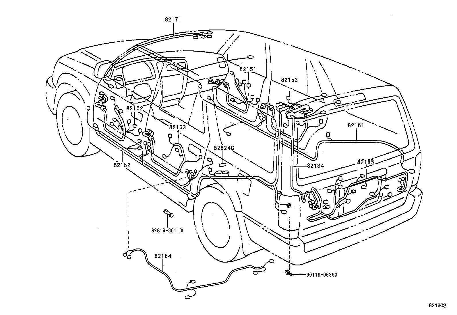  4RUNNER |  WIRING CLAMP