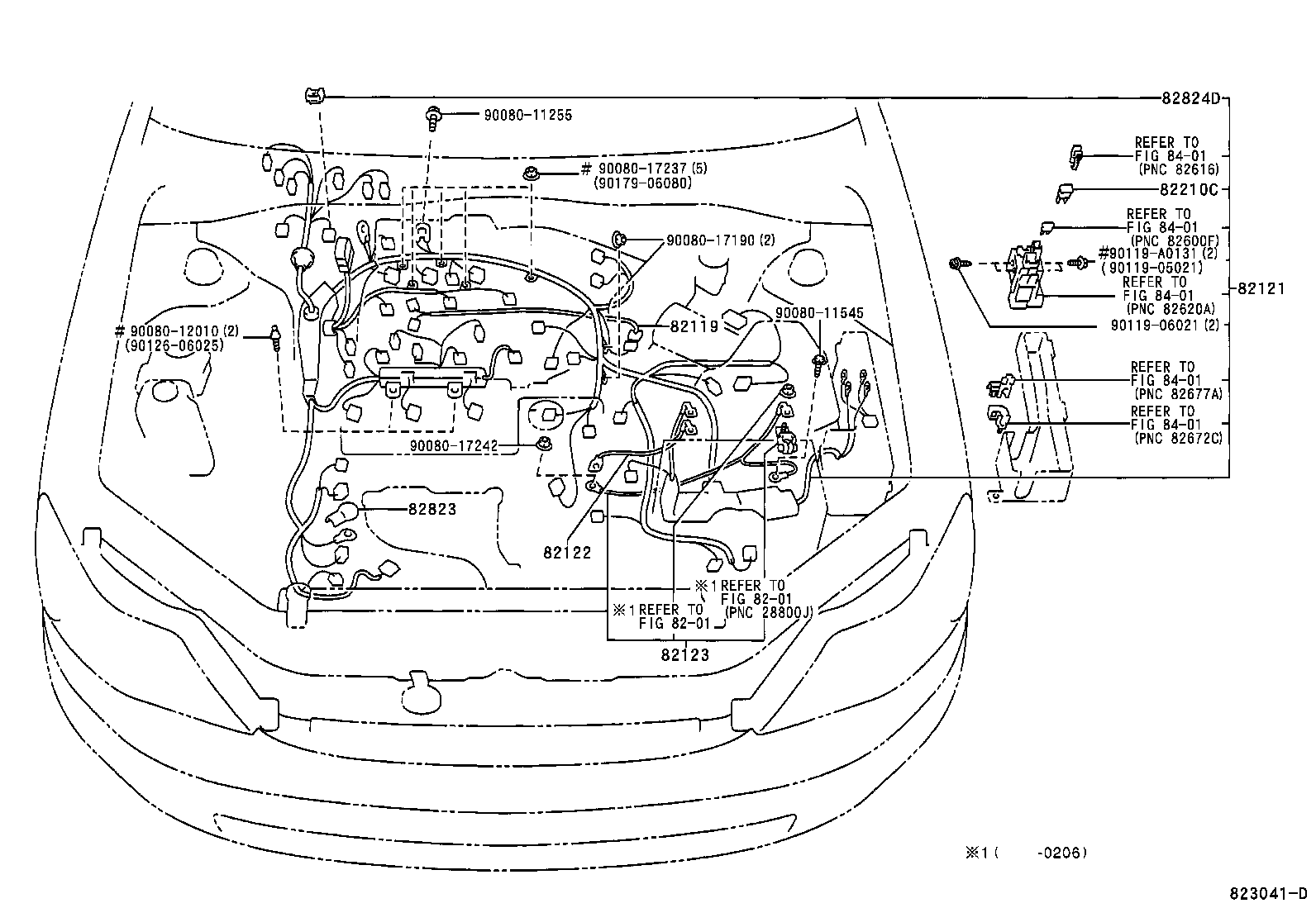  AVALON |  WIRING CLAMP