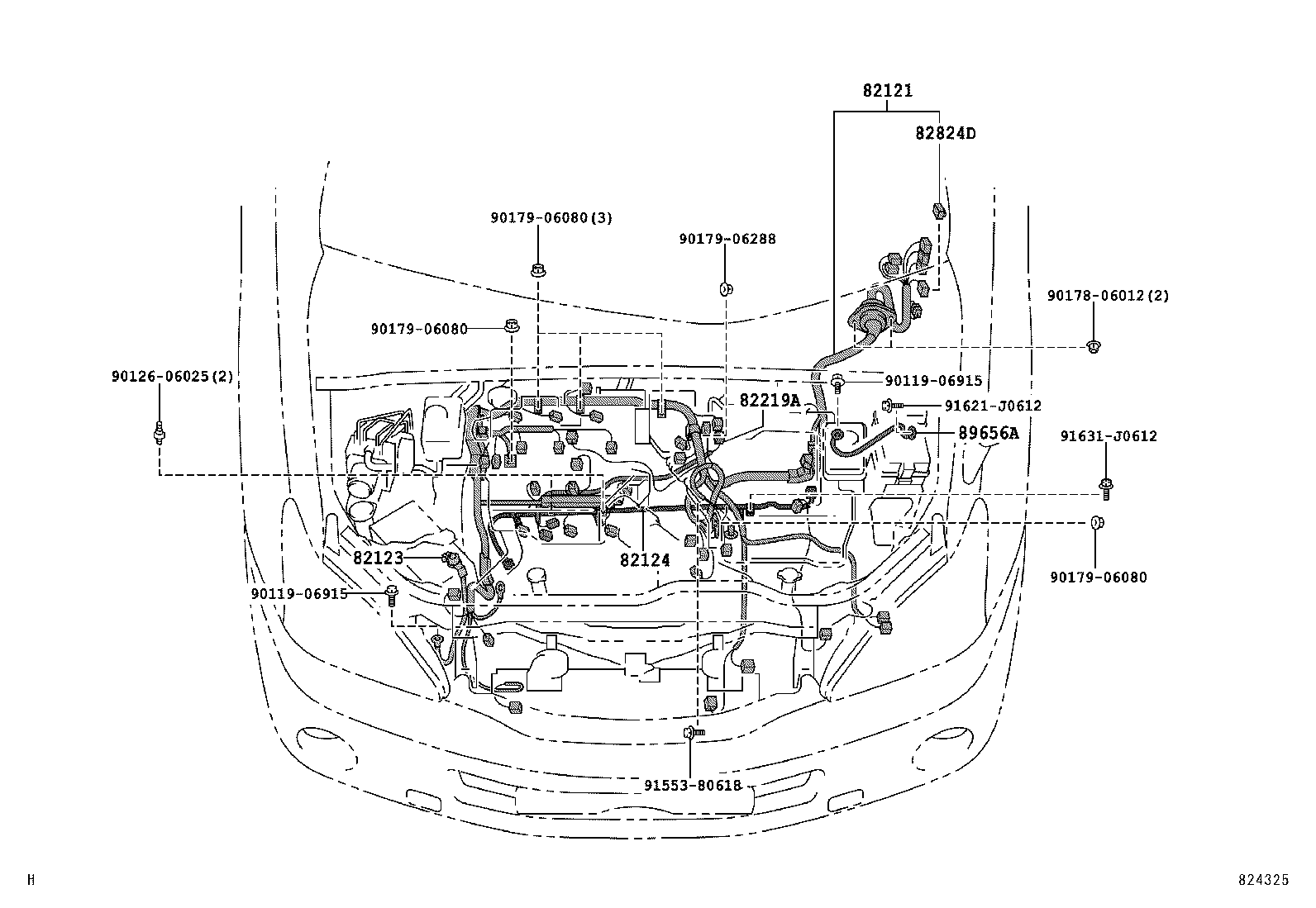  RX400H |  WIRING CLAMP