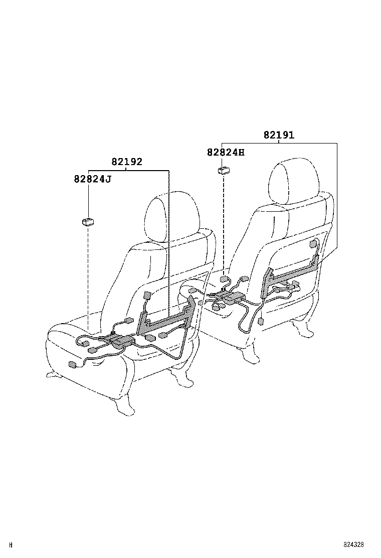  RX400H |  WIRING CLAMP