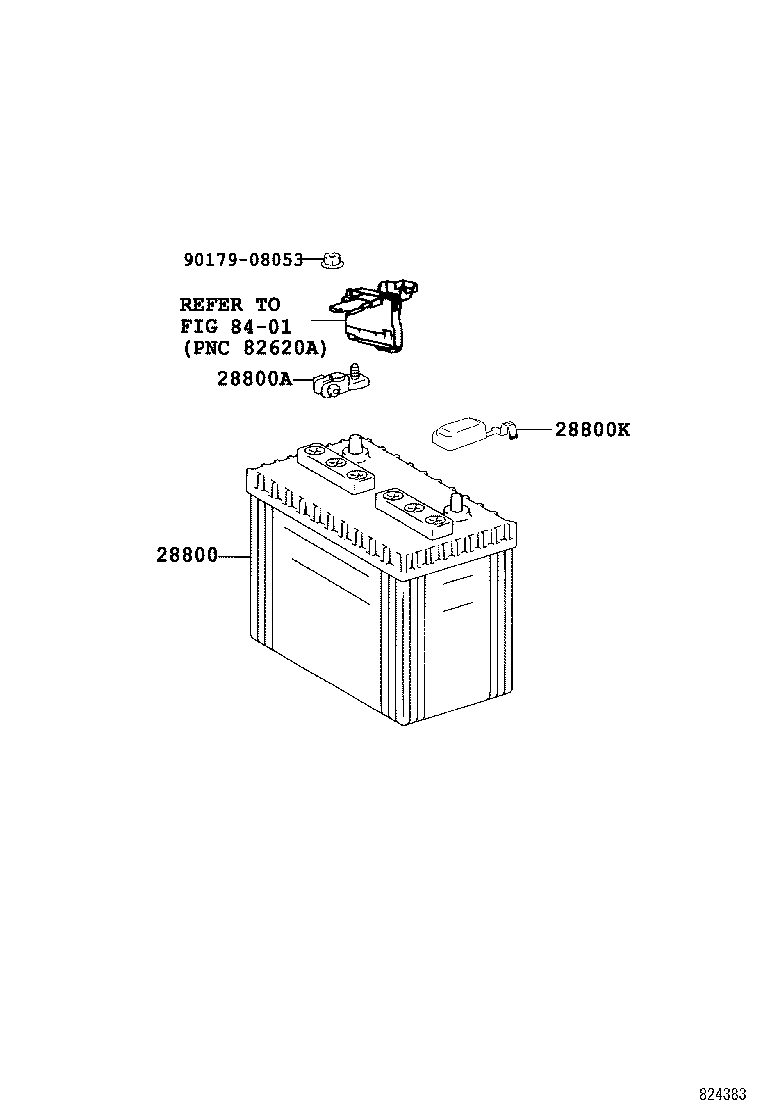  LX470 |  BATTERY BATTERY CABLE