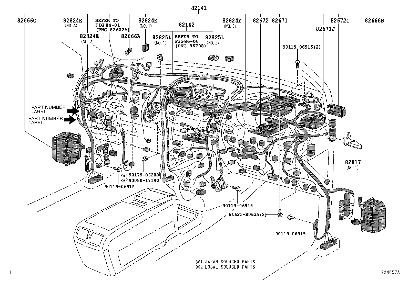  RX300 330 350 |  WIRING CLAMP