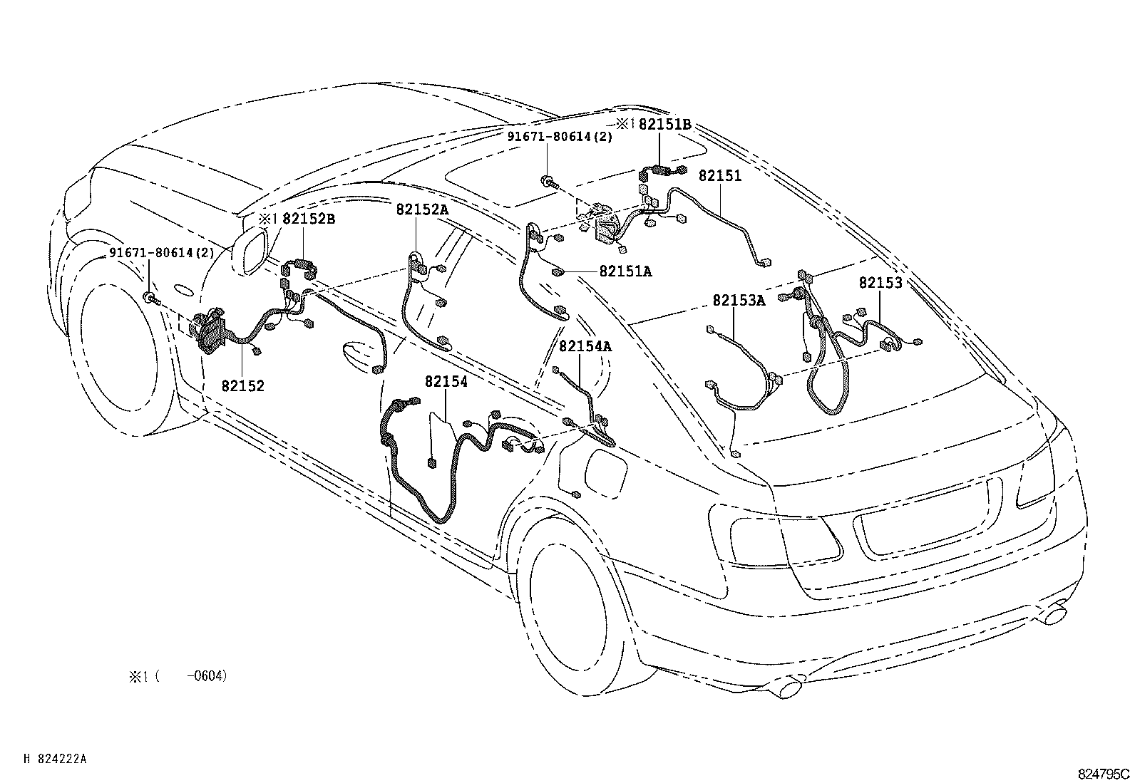  GS450H |  WIRING CLAMP