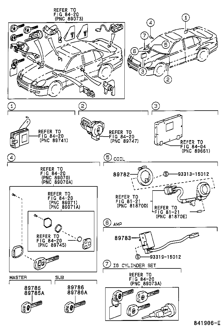  GS300 430 |  ANTI THEFT DEVICE