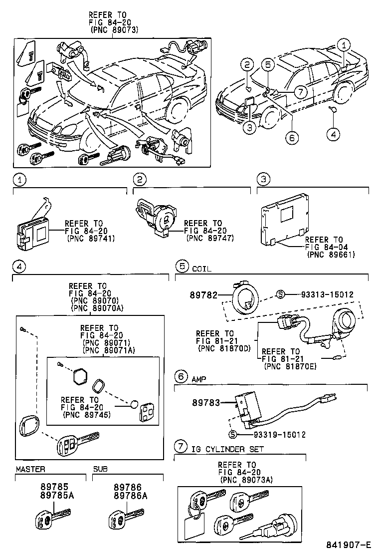  GS300 430 |  ANTI THEFT DEVICE