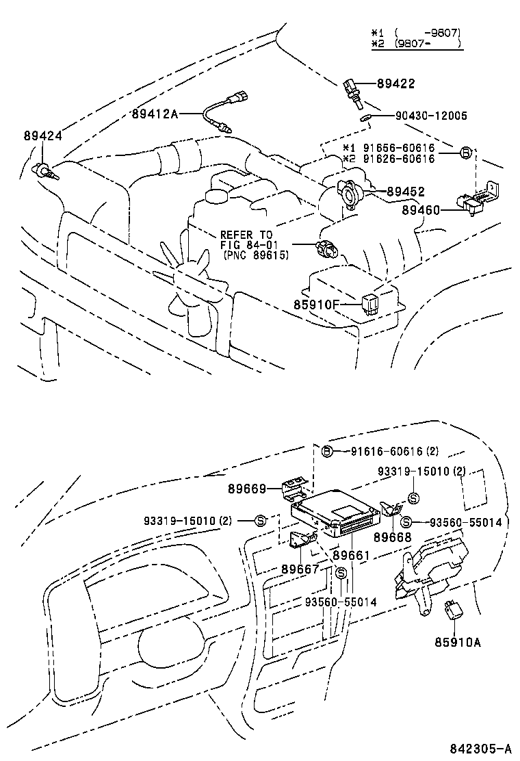  4RUNNER |  ELECTRONIC FUEL INJECTION SYSTEM