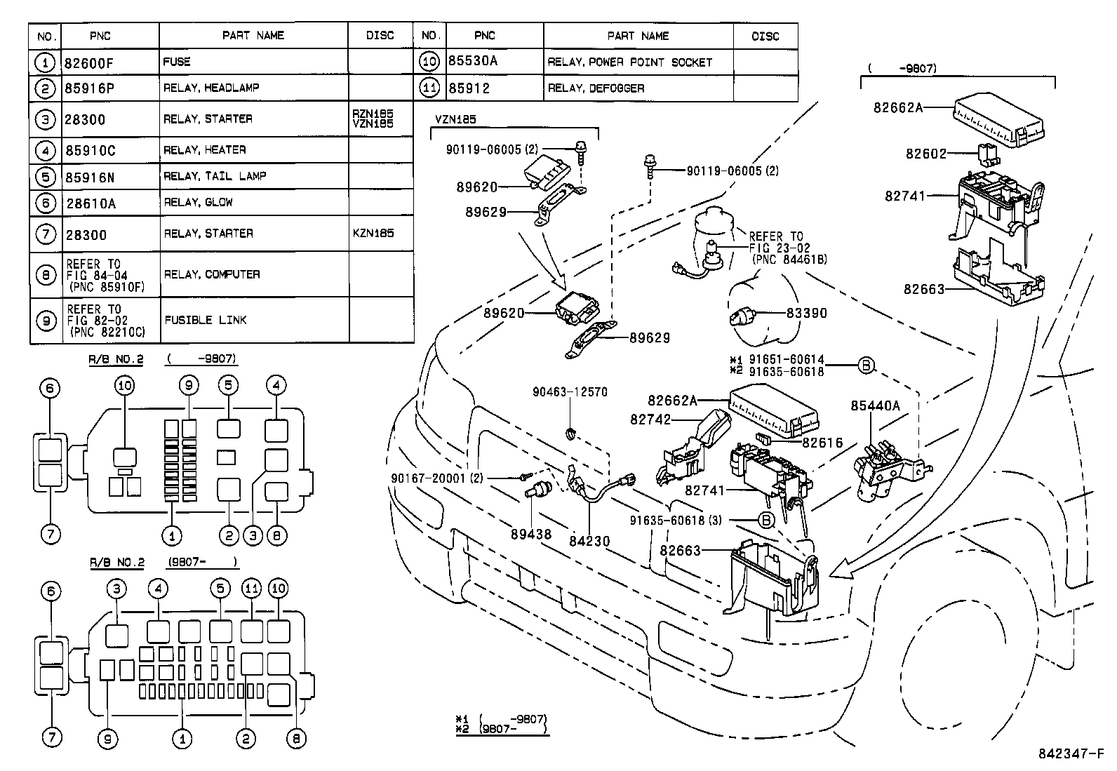  4RUNNER |  SWITCH RELAY COMPUTER