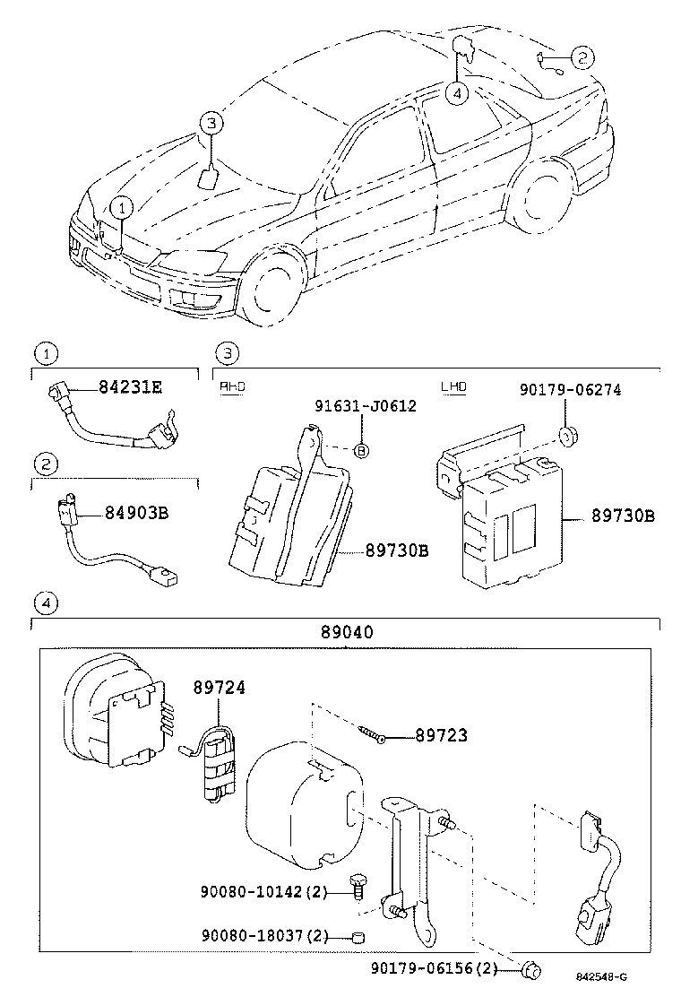  IS200 300 |  ANTI THEFT DEVICE