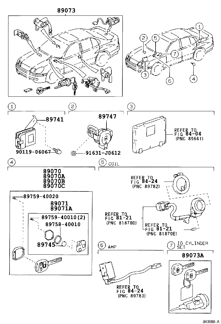  GS300 430 |  WIRELESS DOOR LOCK