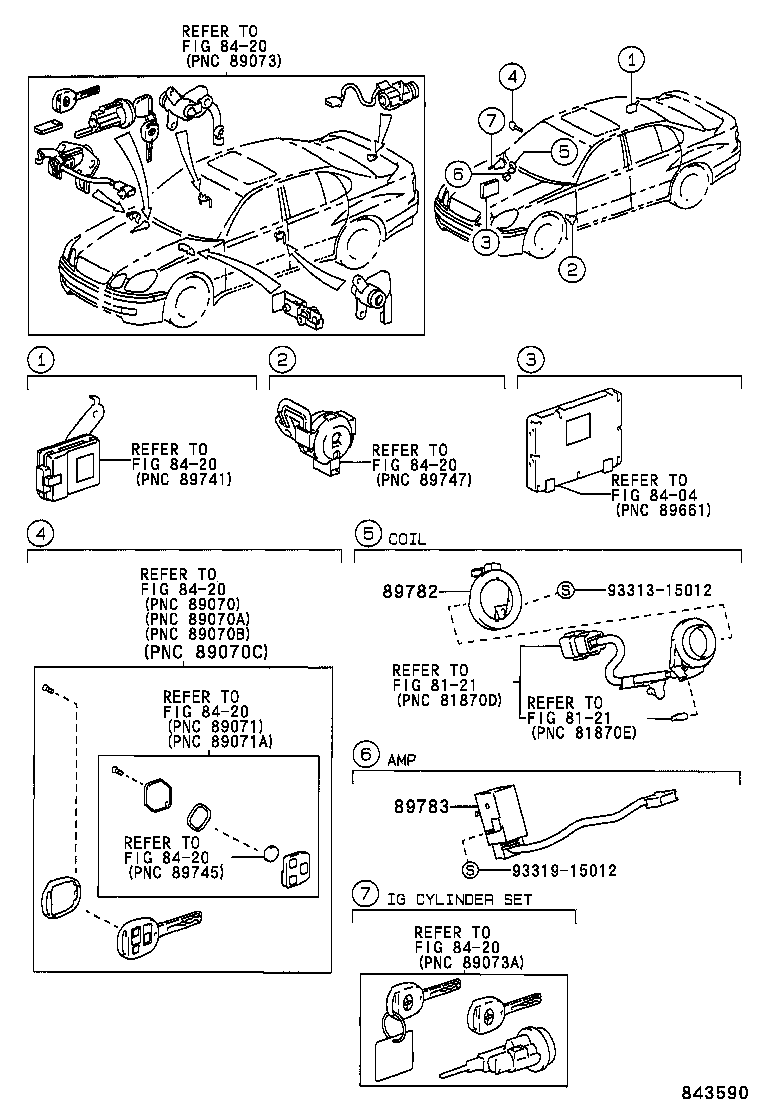  GS300 430 |  ANTI THEFT DEVICE