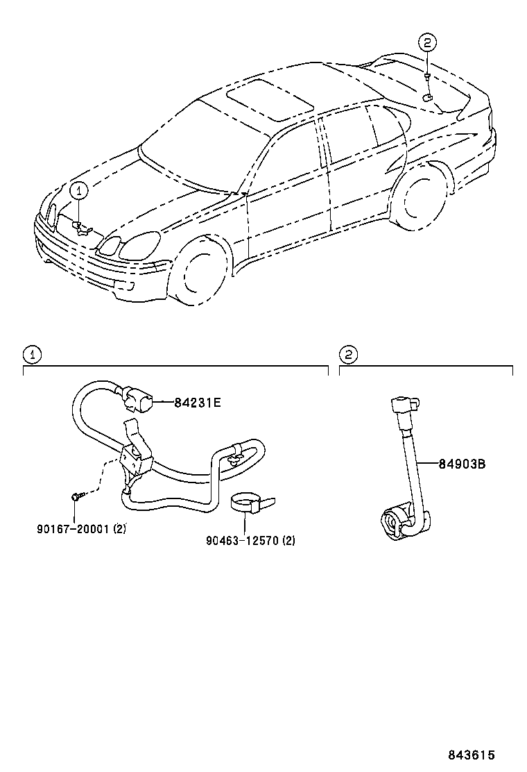  GS300 430 |  ANTI THEFT DEVICE