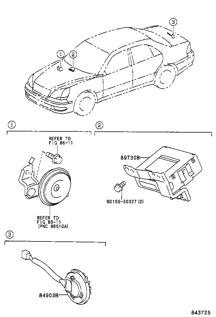  LS430 |  ANTI THEFT DEVICE