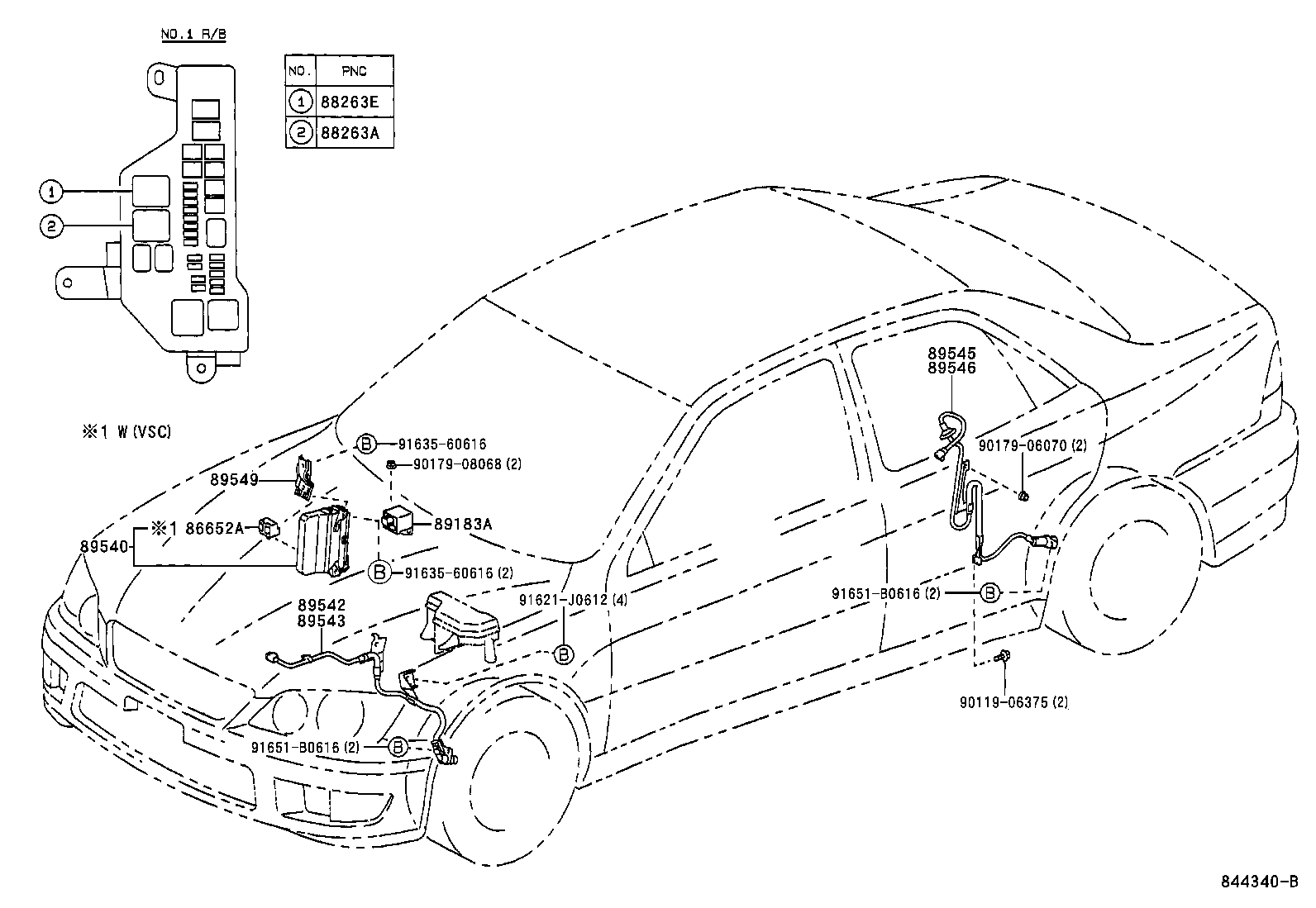  IS200 300 |  ABS VSC