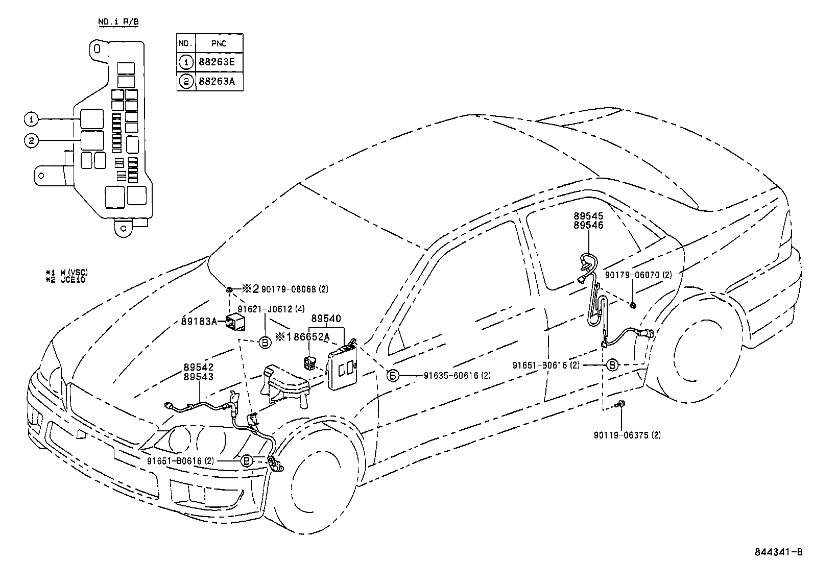  IS200 300 |  ABS VSC