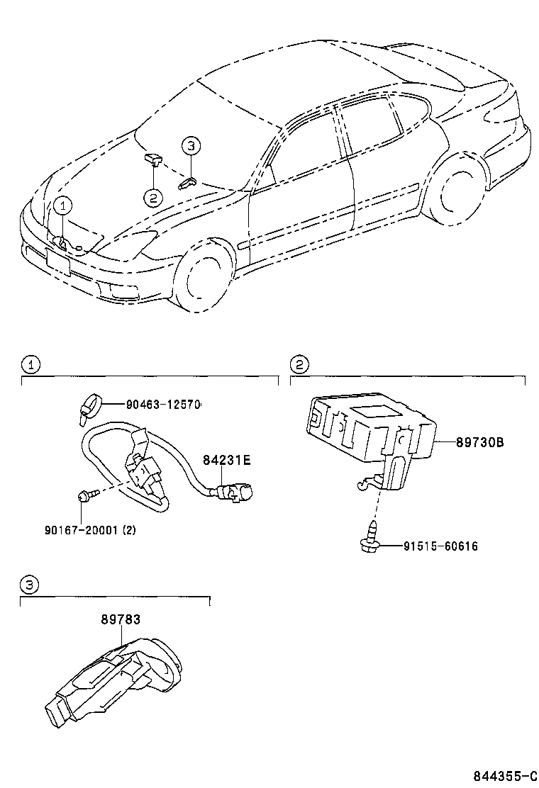  ES300 |  ANTI THEFT DEVICE