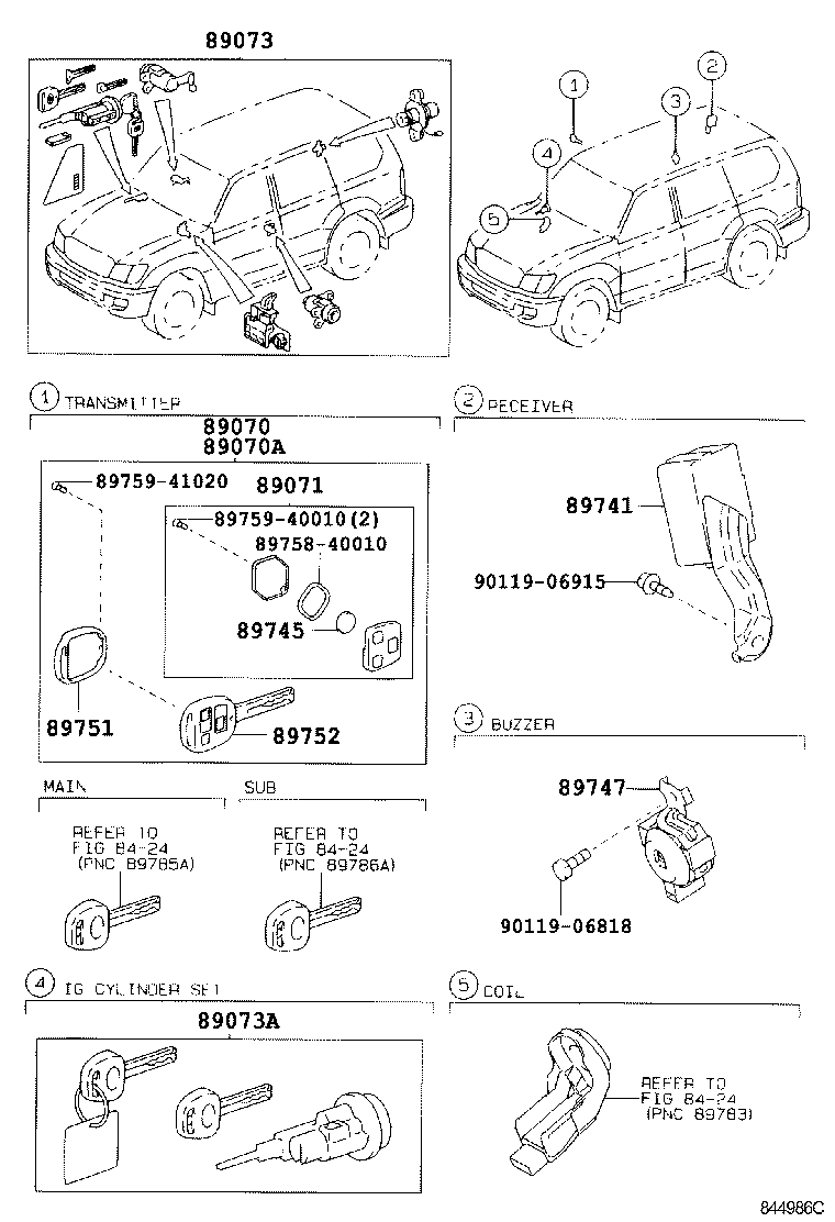  LX470 |  WIRELESS DOOR LOCK