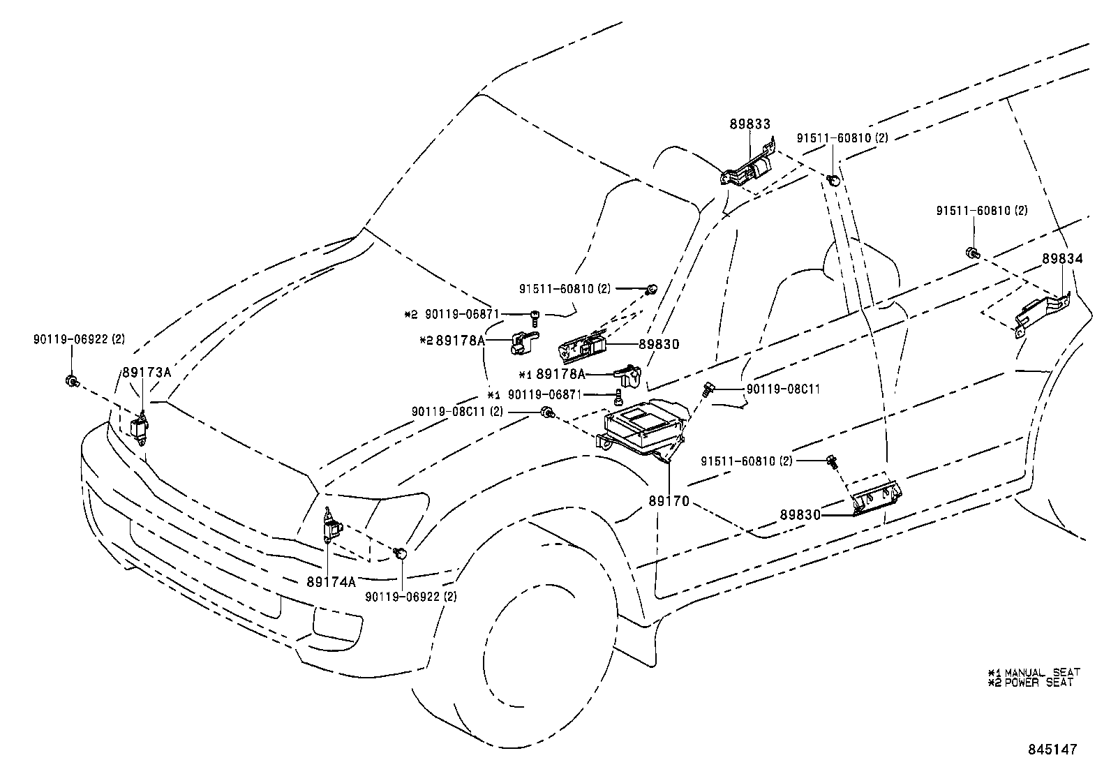  LX470 |  AIR BAG