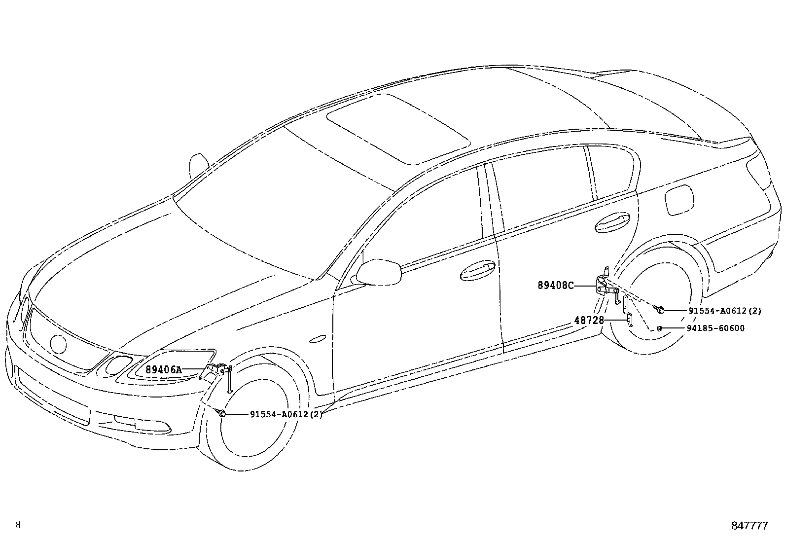  GS450H |  ELECTRONIC HEIGHT CONTROL