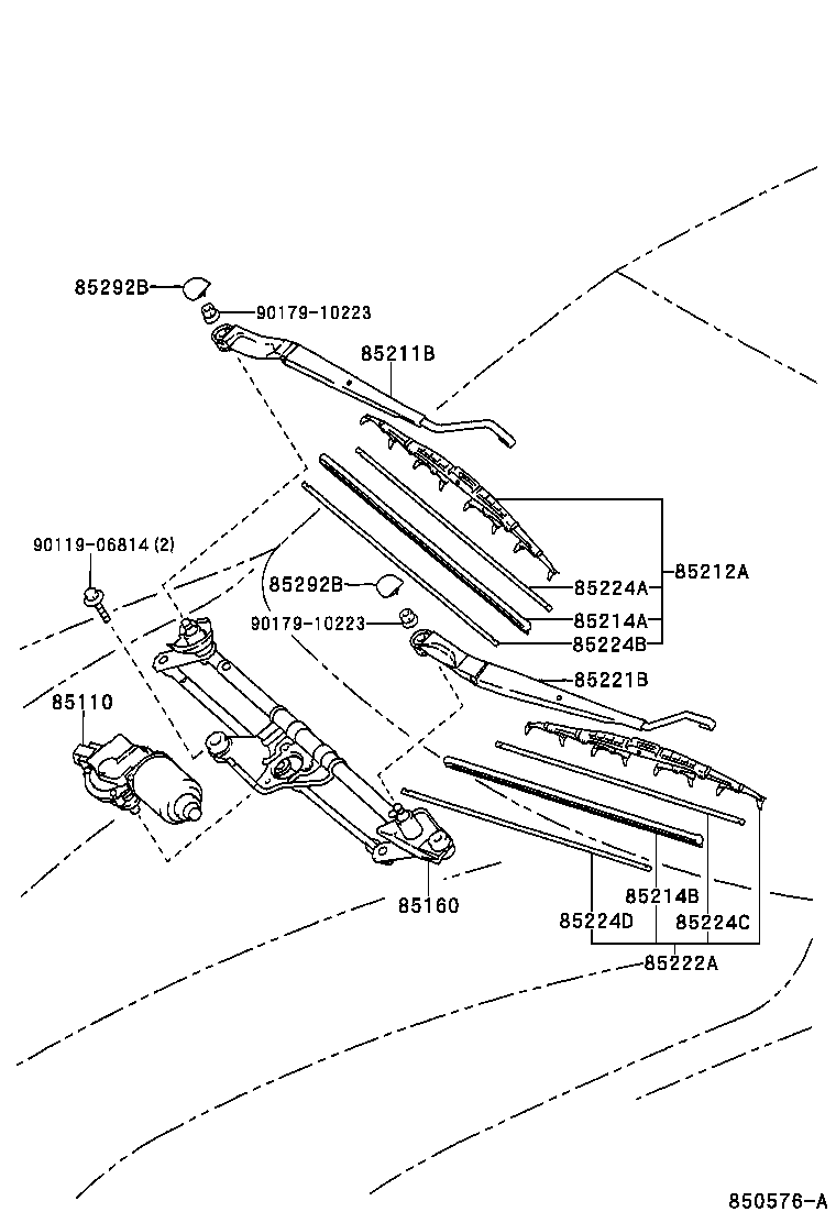  IS200 300 |  WINDSHIELD WIPER