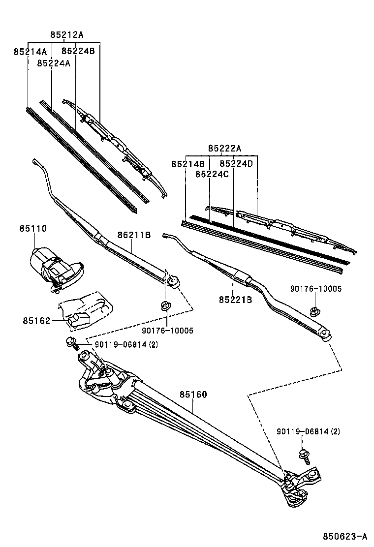  AVALON |  WINDSHIELD WIPER