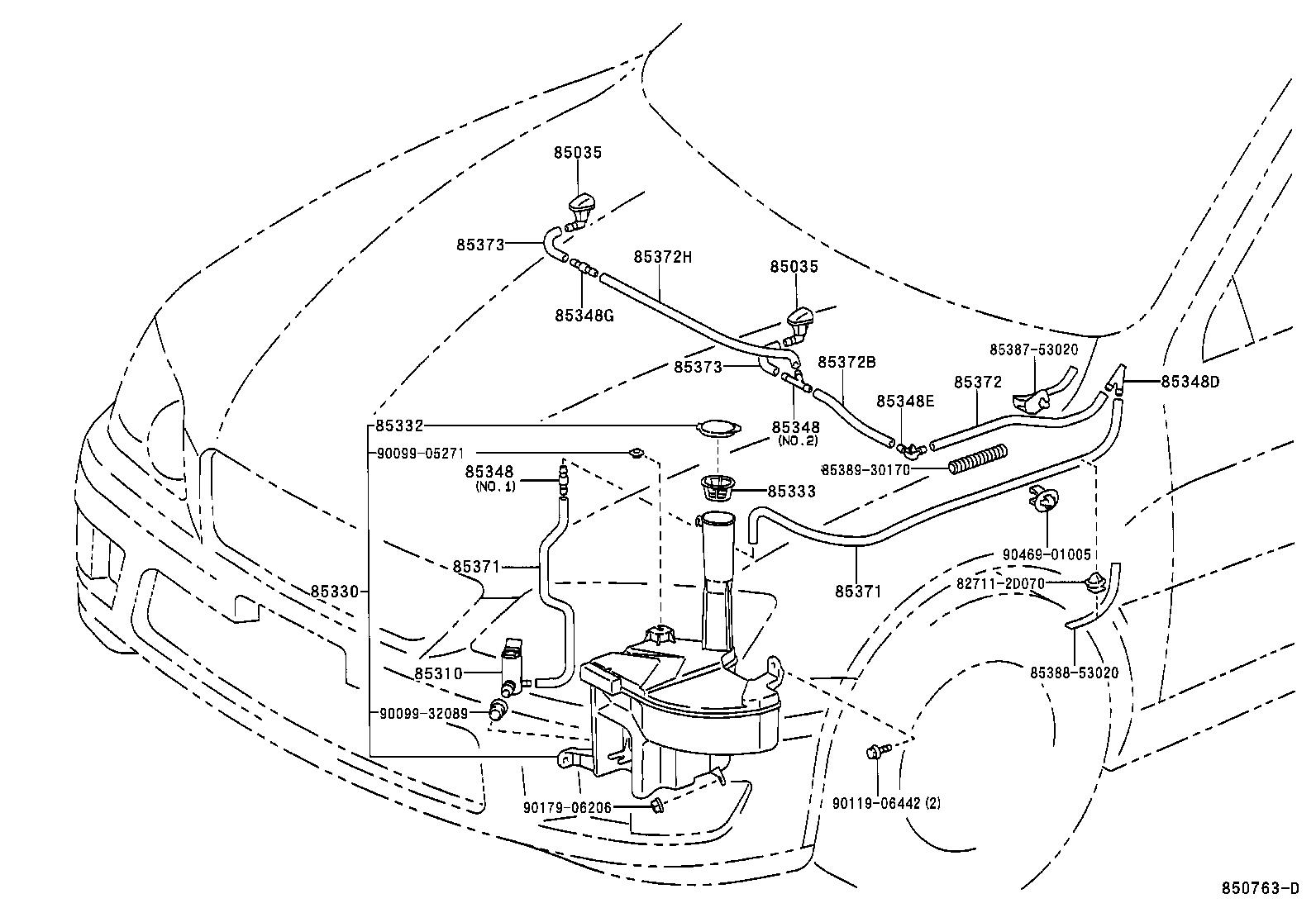  IS200 300 |  WINDSHIELD WASHER