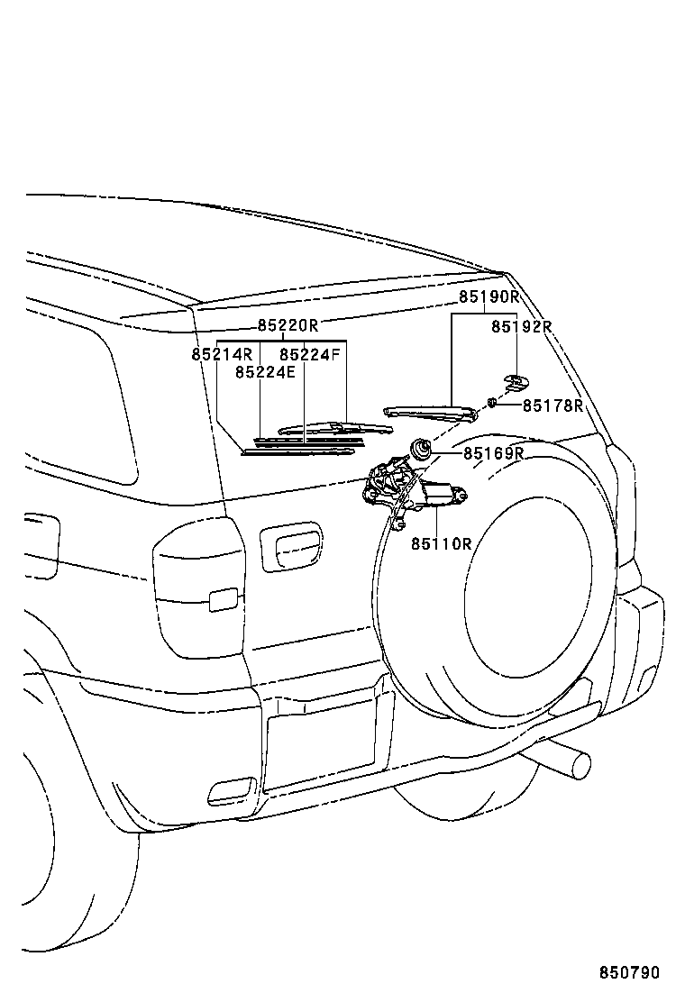  RAV4 |  REAR WIPER