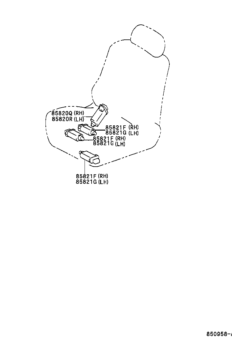  ES300 |  SEAT MOTOR SEAT HEATER