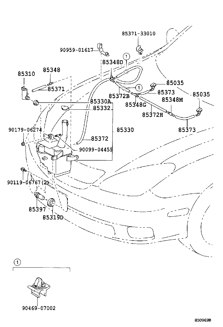  ES300 |  WINDSHIELD WASHER