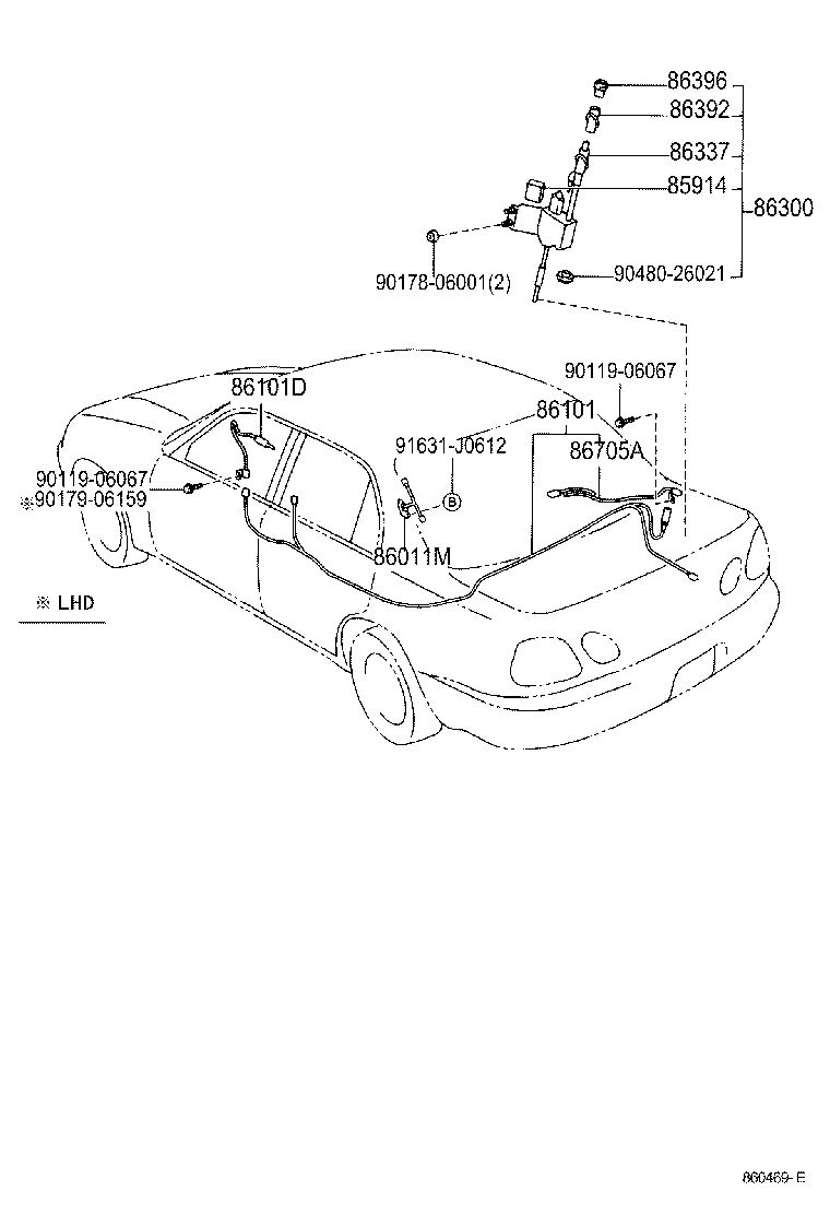  GS300 430 |  ANTENNA