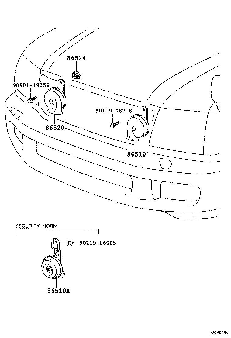  LX470 |  HORN