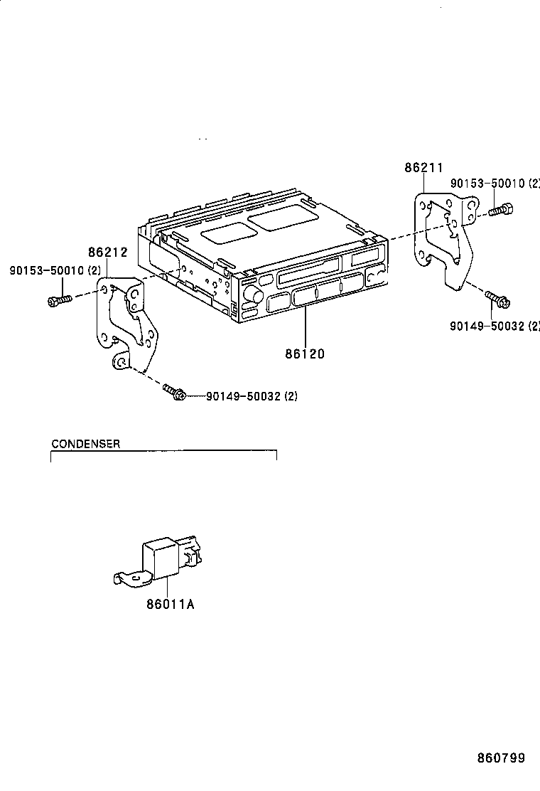  4RUNNER |  RADIO RECEIVER AMPLIFIER CONDENSER