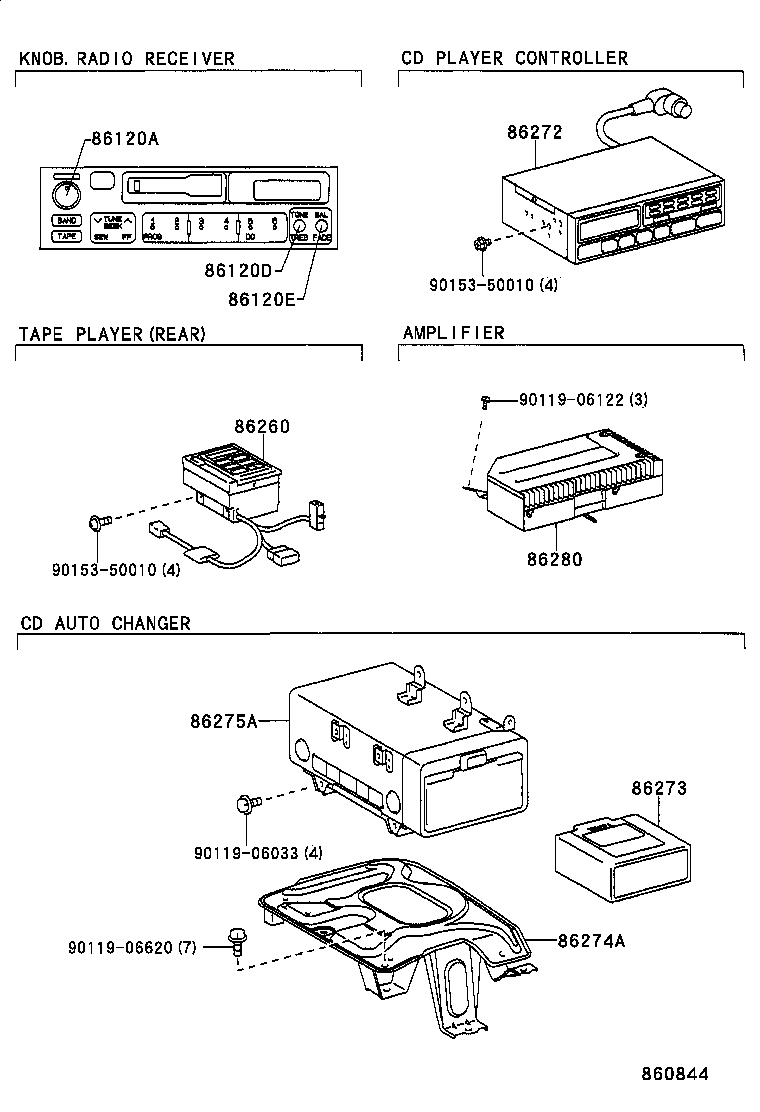  CROWN |  RADIO RECEIVER AMPLIFIER CONDENSER