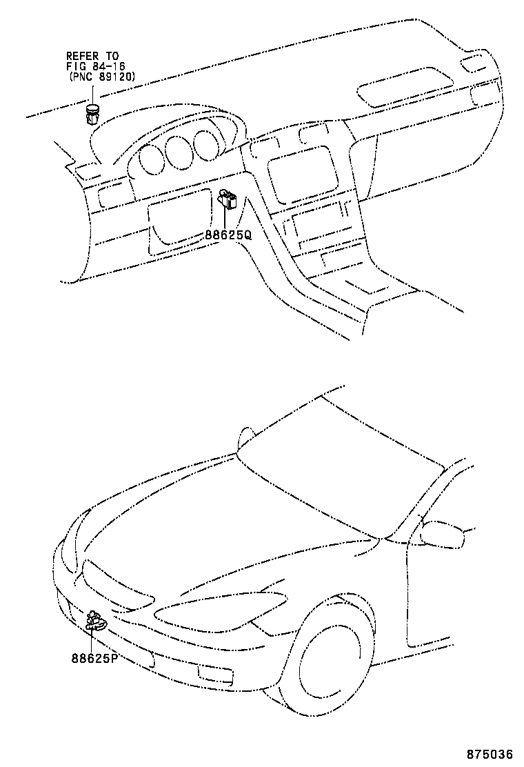  ES300 |  HEATING AIR CONDITIONING CONTROL AIR DUCT