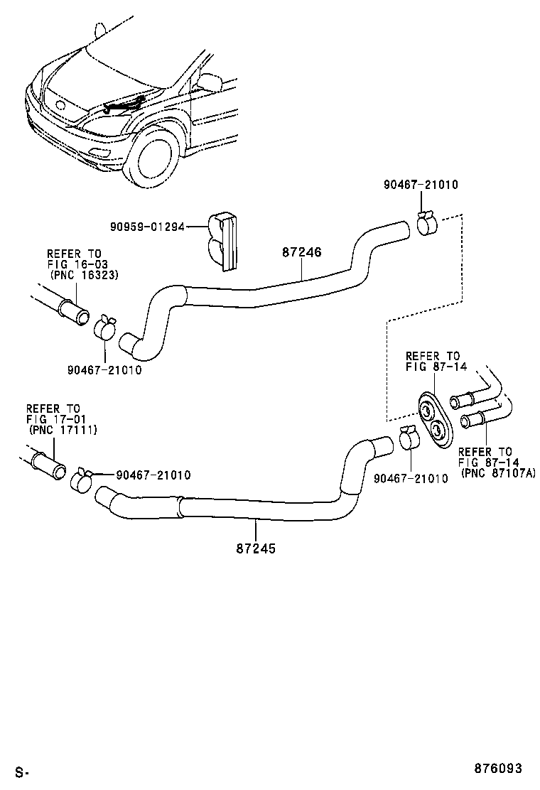  RX300 330 350 |  HEATING AIR CONDITIONING WATER PIPING