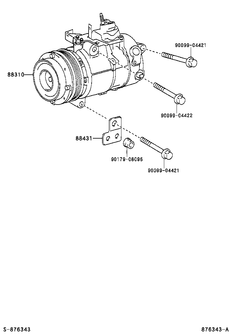  LS430 |  HEATING AIR CONDITIONING COMPRESSOR