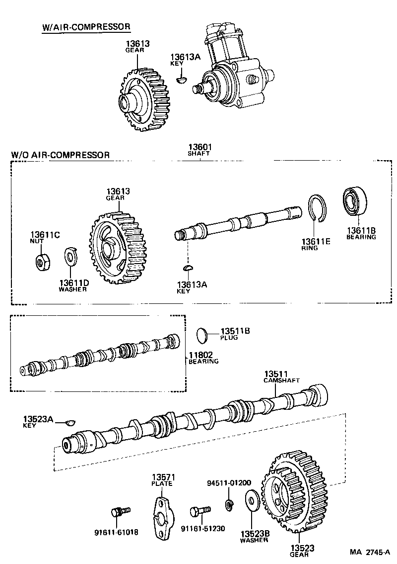  HEAVY DUTY TRUCK |  CAMSHAFT VALVE