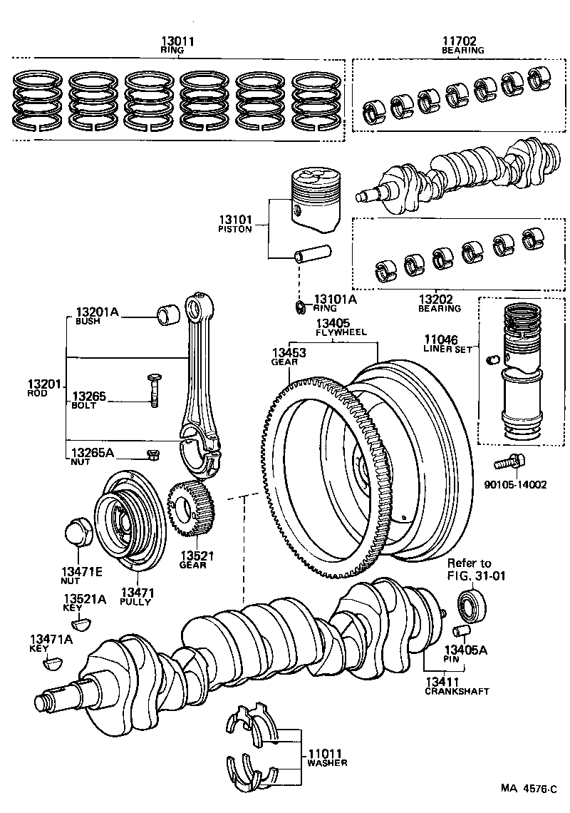  HEAVY DUTY TRUCK |  CRANKSHAFT PISTON